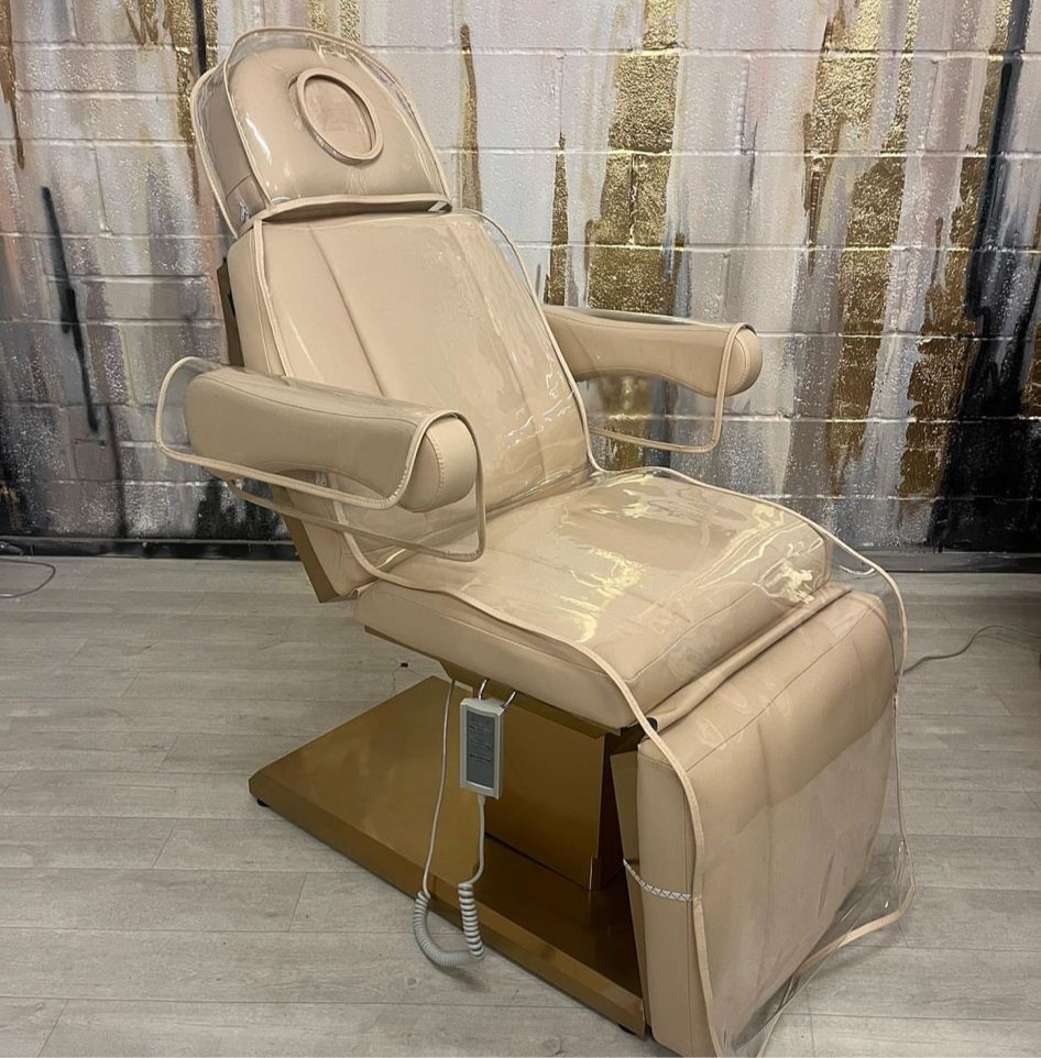 Luxe Electric multi positioning beauty bed (gold base)