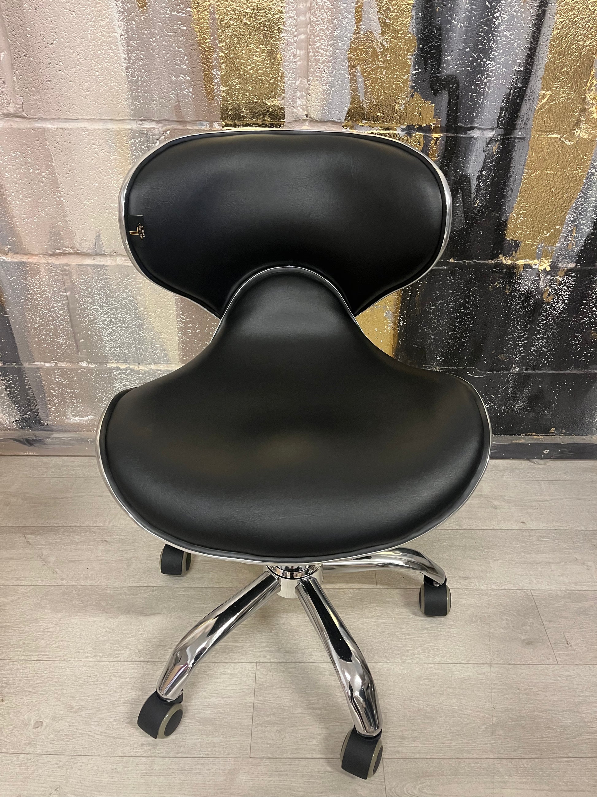 Technicians Stool Hollywood technician stool (silver base) – inspir3d-living