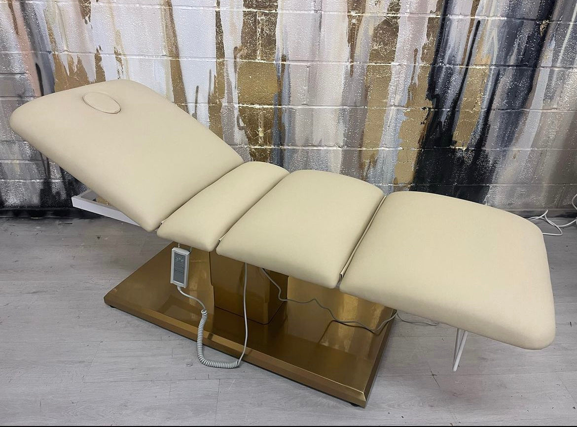 Electric beauty bed (gold base)